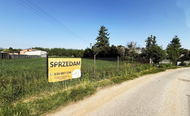 działka na sprzedaż - Sieradz (gw), Wiechucice